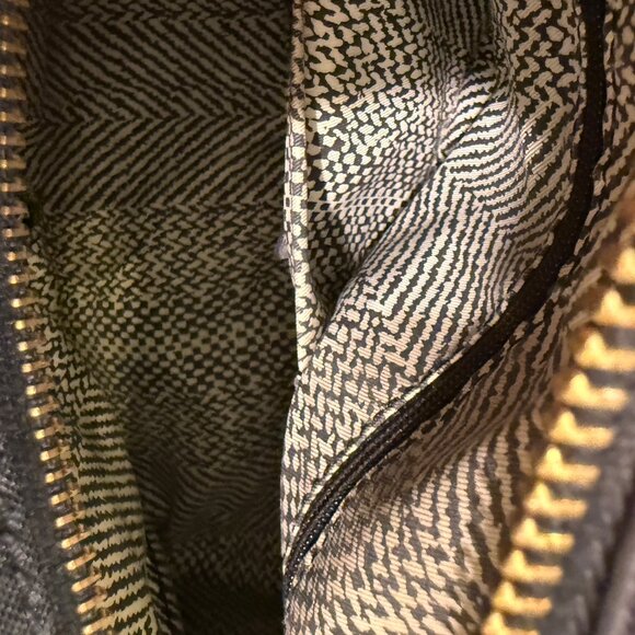 REBECCA MINKOFF BLACK BAG GOLD HARDWARE MEDIUM - Picture 13 of 16